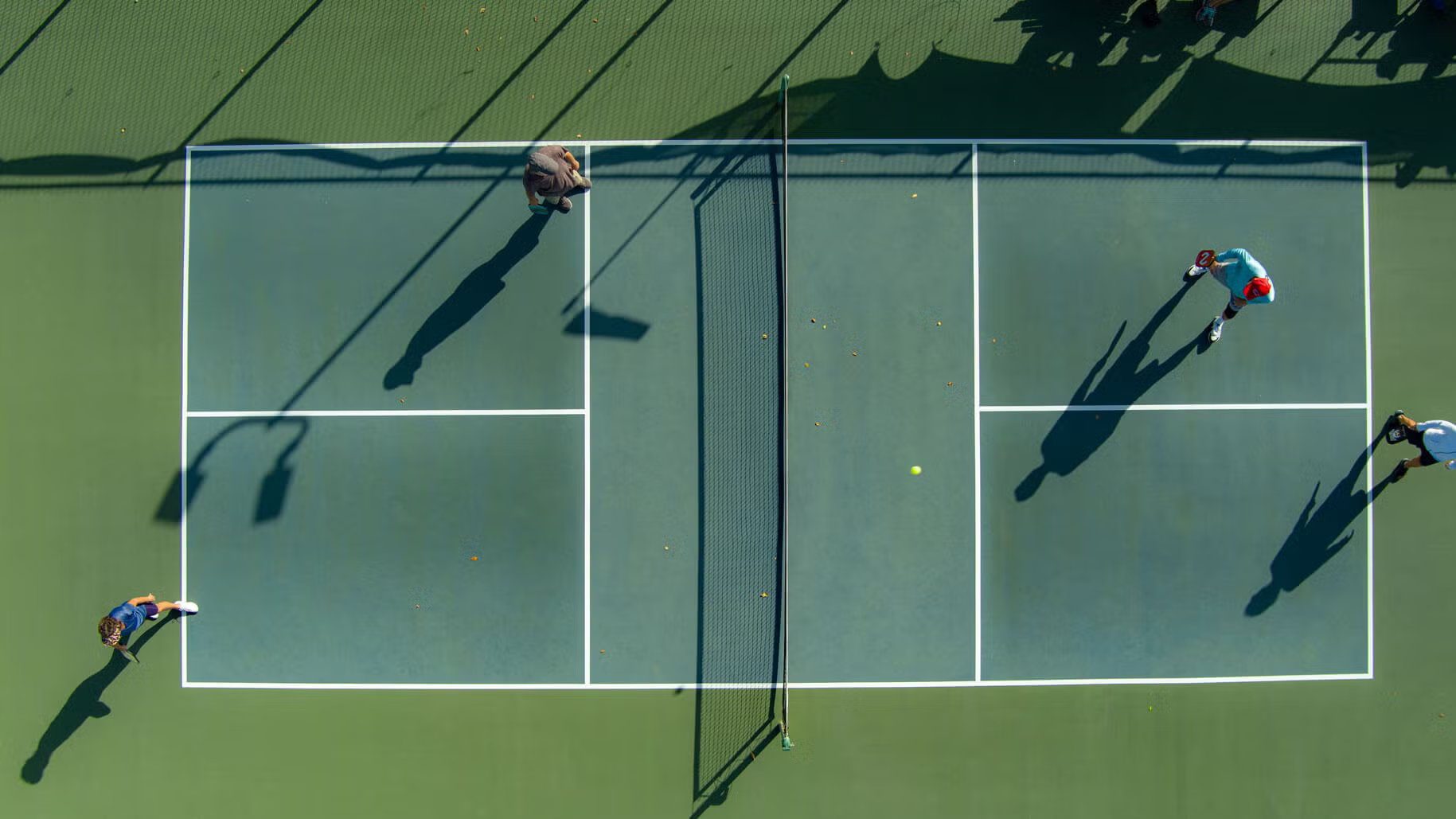 Professional pickleball courts at The Wilds Cedar Mountain community